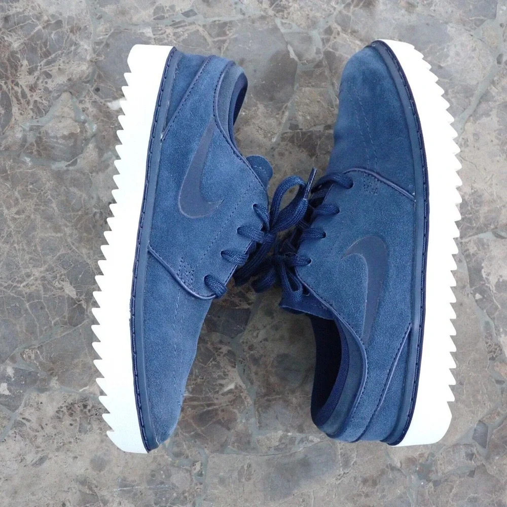 Nike Janoski G Spikeless Golf Shoes Blue /Obsidian AT4967-400 Men's 7 Wns 8.5 - Picture 7 of 11